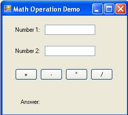 Example of TextBox